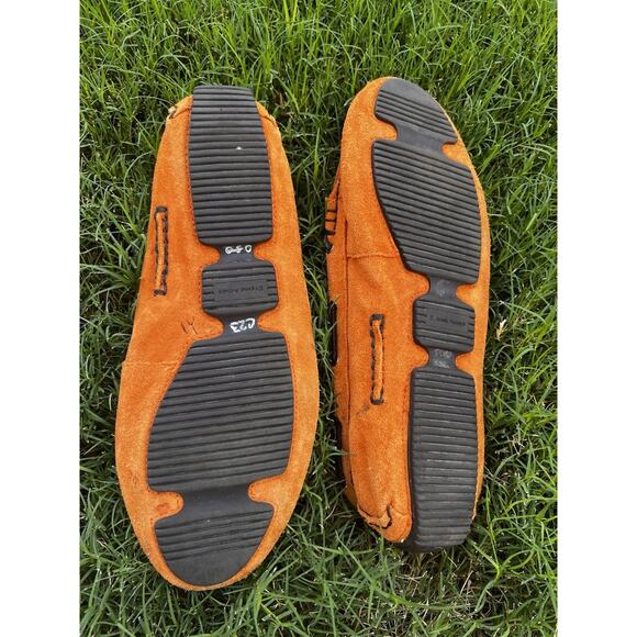 ETIENNE AIGNER Women’s Shoes Loafers Orange Sz 10 - Picture 7 of 10